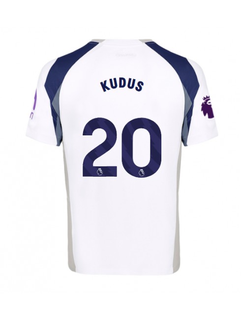 Tottenham Hotspur Mohammed Kudus #20 Domaci Dres 2025-26 Kratak Rukavima Tottenham Hotspur Mohammed Kudus #20 Domaci Dres 2025-26 Kratak Rukavima